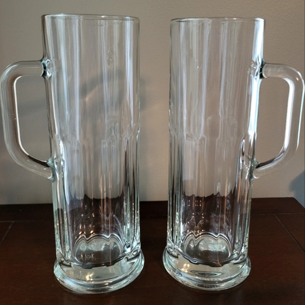Libbey 5001 Clear 21 Ounce Frankfurt Mug Set Of 2